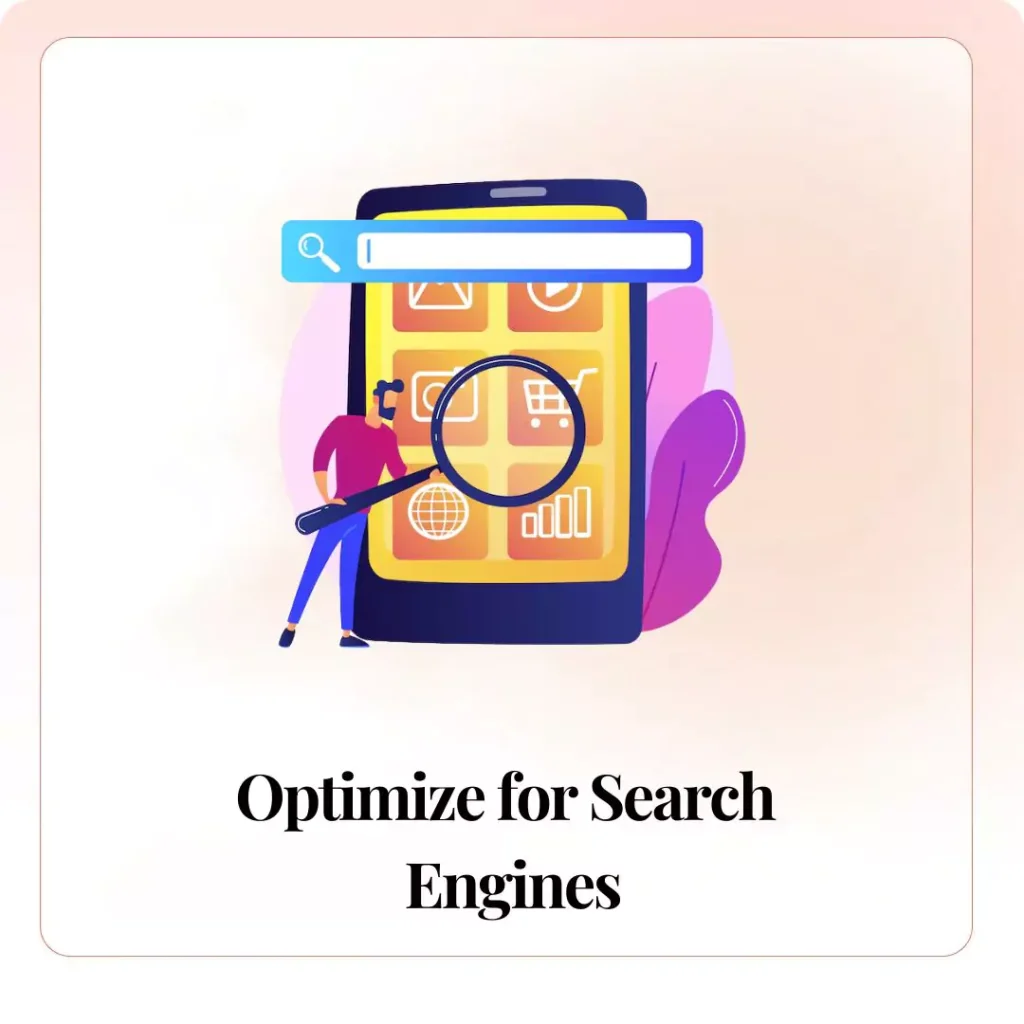 Optimize for Search Engines